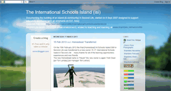 Desktop Screenshot of internationalschoolsisland.blogspot.com