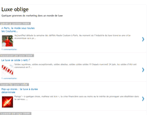 Tablet Screenshot of luxe-oblige.blogspot.com
