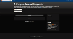 Desktop Screenshot of footballkenyafans.blogspot.com