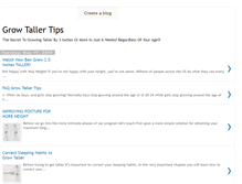 Tablet Screenshot of growtallertips.blogspot.com