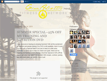 Tablet Screenshot of ginaaliottisfitnessnetwork.blogspot.com