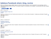 Tablet Screenshot of izdelava-fb-strani.blogspot.com