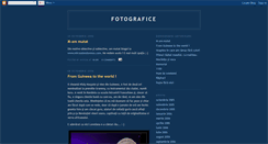 Desktop Screenshot of fotografice.blogspot.com