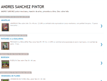 Tablet Screenshot of andressanchezpintor.blogspot.com