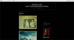 Desktop Screenshot of photo-art-institution.blogspot.com