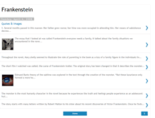 Tablet Screenshot of laura-frankensteinproject.blogspot.com