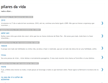 Tablet Screenshot of pilaresdavida.blogspot.com