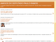 Tablet Screenshot of amigosdopauloramos.blogspot.com