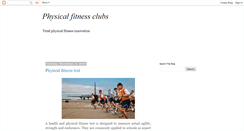 Desktop Screenshot of fitnesstest24.blogspot.com