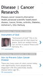 Mobile Screenshot of canceresearch.blogspot.com