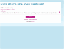 Tablet Screenshot of munkapenzfuggetlenseg.blogspot.com