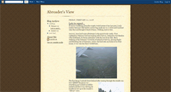 Desktop Screenshot of abroadersview.blogspot.com