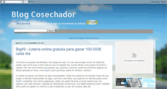 Desktop Screenshot of miblogcosechador.blogspot.com