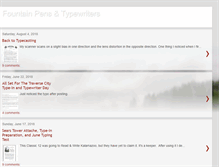 Tablet Screenshot of offountainpenstypewriters.blogspot.com