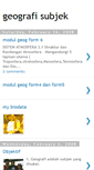 Mobile Screenshot of geografisubjek-cguwan.blogspot.com