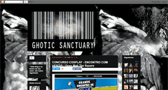 Desktop Screenshot of ghoticsanctuary.blogspot.com