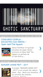 Mobile Screenshot of ghoticsanctuary.blogspot.com