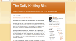 Desktop Screenshot of knitblat.blogspot.com