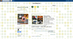 Desktop Screenshot of motorbajaj-info.blogspot.com