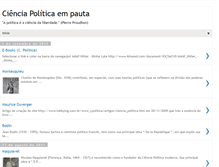 Tablet Screenshot of cienciapoliticaempauta.blogspot.com