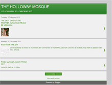 Tablet Screenshot of hollowayroadmosque.blogspot.com