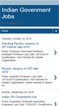 Mobile Screenshot of indiangovtjobs123.blogspot.com