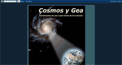 Desktop Screenshot of cosmosygea.blogspot.com