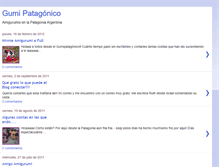 Tablet Screenshot of gumipatagonico.blogspot.com