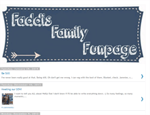 Tablet Screenshot of faddisfamilyfunpage.blogspot.com