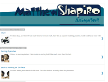 Tablet Screenshot of mattshapi.blogspot.com