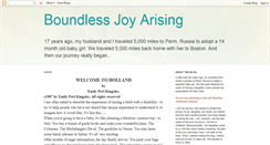 Desktop Screenshot of boundlessjoyarising.blogspot.com