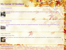 Tablet Screenshot of mycornerofscotland.blogspot.com