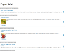 Tablet Screenshot of fuguesalad.blogspot.com