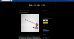 Desktop Screenshot of gadget-monster.blogspot.com