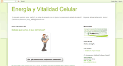 Desktop Screenshot of enervitacel.blogspot.com