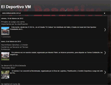 Tablet Screenshot of eldeportivofm.blogspot.com