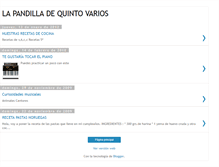 Tablet Screenshot of lapandilladequintovarios.blogspot.com