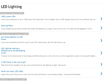 Tablet Screenshot of lightingwithleds.blogspot.com