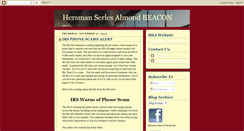 Desktop Screenshot of hersmanserlesalmond.blogspot.com