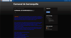 Desktop Screenshot of ladys-carnavaldebarranquilla.blogspot.com