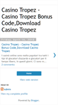 Mobile Screenshot of casinotropez-1.blogspot.com