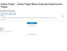 Tablet Screenshot of casinotropez-1.blogspot.com