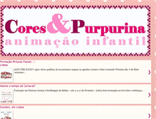 Tablet Screenshot of coresepurpurina.blogspot.com