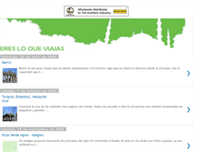 Tablet Screenshot of eresloqueviajas.blogspot.com