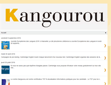Tablet Screenshot of kangouroublog.blogspot.com