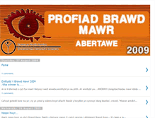 Tablet Screenshot of profiadbrawdmawrabertawe.blogspot.com