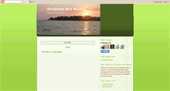 Desktop Screenshot of enchantedwolfbeading.blogspot.com