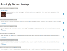 Tablet Screenshot of amusinglymormon.blogspot.com