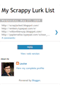 Mobile Screenshot of louise-myscrappylurklist.blogspot.com