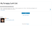Tablet Screenshot of louise-myscrappylurklist.blogspot.com